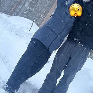 Women’s Grey blue volcom snow jacket